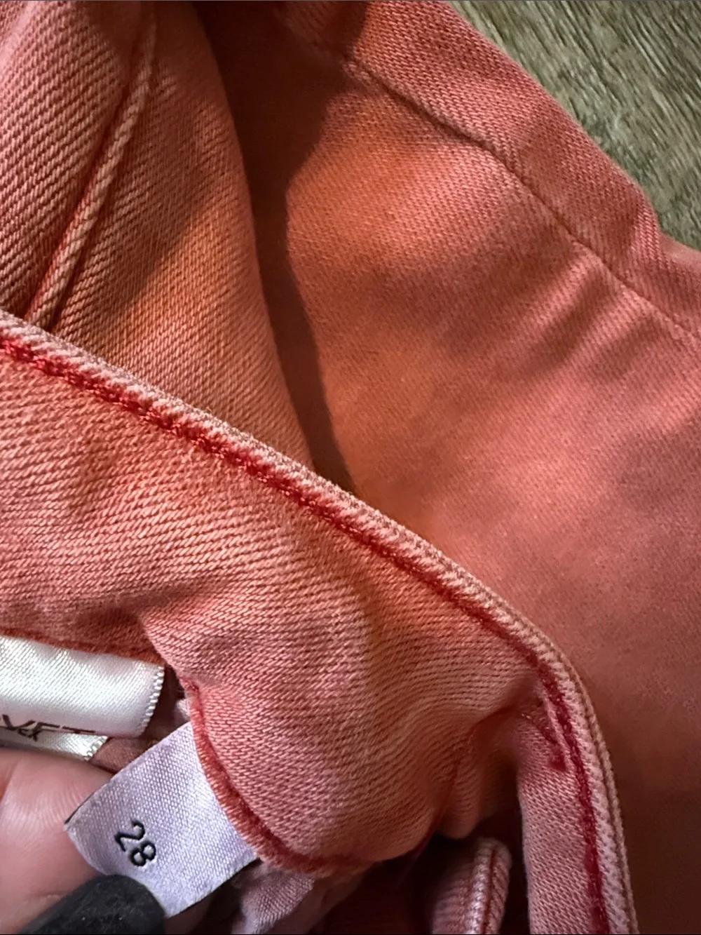Vervet Russet - High Rise 90's Vintage Hem Detail Flare Jeans - Picture 8 of 14